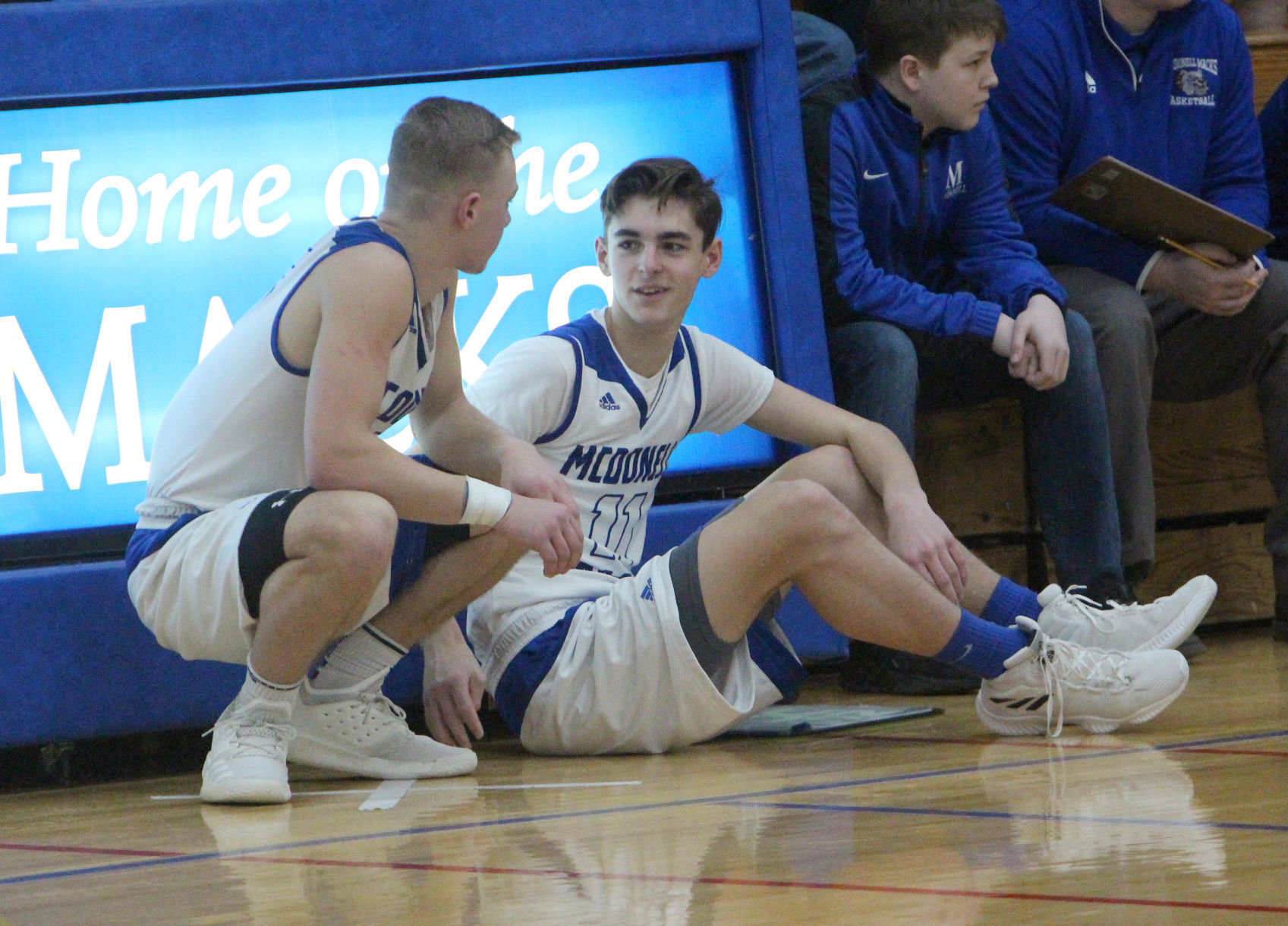 Prentice at McDonell boys basketball 3-2-19